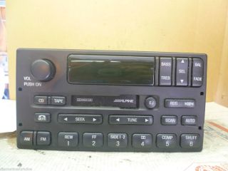 99 02 Ford Expedition RDS DSP Alpine Radio Cassette YL7F 18C870 CB 