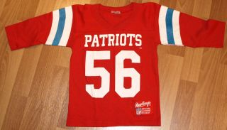    1980s New England Patriots Andre Tippett Youth Size Jersey Shirt