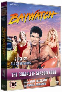Baywatch Season 4 Pamela Anderson New DVD 5027626356040