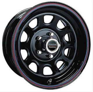 American Racing Wheel AR 767 Steel Black 15 x7 5x4 75 Bolt Circle 4 00 