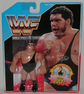 RARE WWF WWE Hasbro US 1990 Andre The Giant Wrestling Figure Mint 