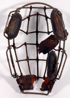 RARE 19th Century Bird Cage Style Catchers Mask