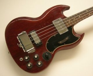 1969 Gibson EB 3 Bass EB3 RARE Vintage Classic NR Hard Case 2 Straps 
