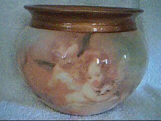 Decorative Ceramic Cherub Angel Flower Pot Porcelain