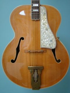   5N Natural Vintage Guitar DAngelico Stromberg Jazz Guitar
