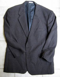 Assets by Andrew Fezza for Boyds Checked Single Breasted Sportcoat 42R 