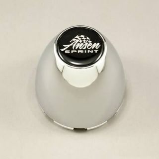 American Racing Center Cap Snap On Dome Chrome Plastic 1328100099