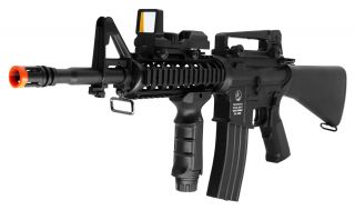 Colt M4A1 Field Duty Electric Airsoft Semi Full Auto Rifle and Handgun 