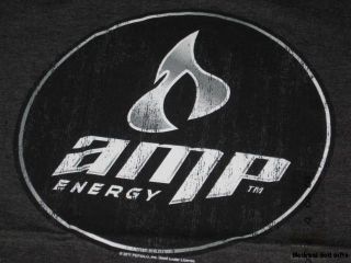   Black Graphic Tee Tshirt Amp Energy Drink NEW Free Shipping 11 13 11