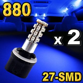 880 881 890 893 Blue LED Bulbs 27 SMD For Driving Fog Light (Fits 