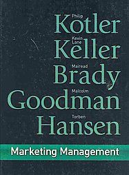 Marketing Management by Philip Kotler, Malcolm Goodman and Kevin Lane 