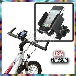 Universal Black Bicycle Bike Handle Mount Holder For Cell Phones