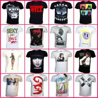 Officially Licensed Rihanna Jessie J Amy Winehouse Mens T Shirts Size 