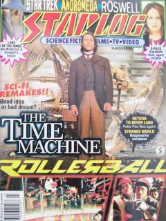 Starlog 296 Annabeth Gish The Time Machine Rollerblade Ian McKellen 