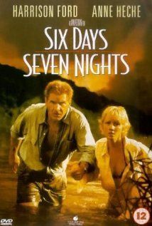   Seven Nights (1998) Movie Poster Original Harrison Ford, Anne Heche