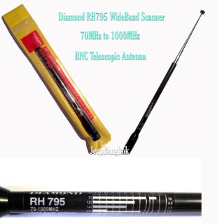 Diamond RH 795 Wideband 70 1000MHz Scanner BNC Antenna