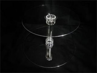 18 ACRYLIC CAKE STAND wedding party favors supply decorations