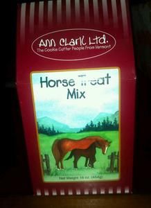 Horse Treat Mix Cookie Cutter Ann Clark ltd homemade Equine love