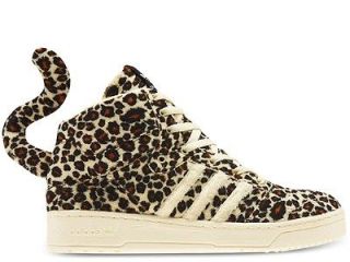 2012 Adidas OBYO JS Jeremy Scott Leopard UK 6 US 6.5 EU 39 1/3
