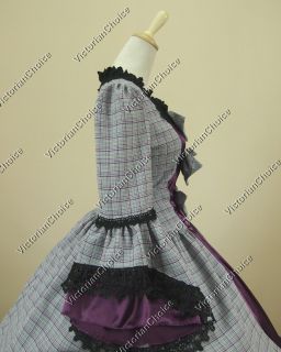 Marie Antoinette Victorian Dress Wedding Ball Gown Reenactment 148 S 