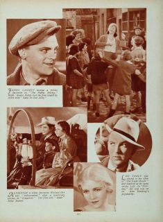 1933 James Cagney Richard Dix Lee Tracy Gracie Fields Original 