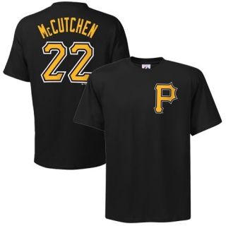   Pittsburgh Pirates 22 Andrew McCutchen Black Player T Shirt