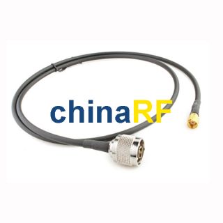Plug to RP SMA Plug Wireless Antenna Cable LMR195 10M