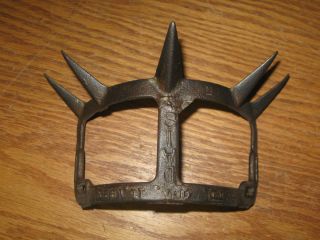 Neat Antique Daisy Cattle Weaning Mask Nice Vintage Farm Tool