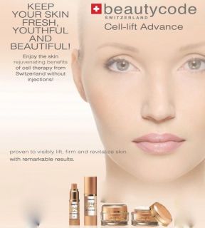 Swiss Skincare CELL LIFT ADVANCE GOLD Cream 4 PCS Set Day+Night+Eye+ 