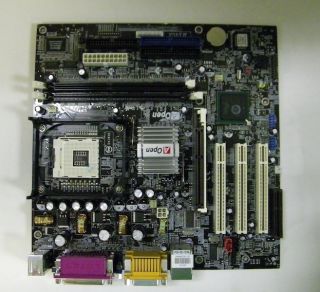 AOpen MX4GE mATX Motherboard Tested Intel Socket 478 AGP DDR VGA