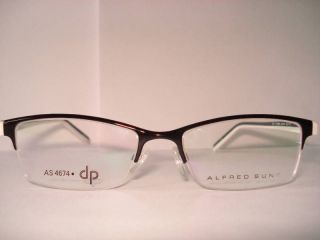 ALFRED SUNG 4806 GREY New Womens Optical Eyeglass Frame Italy