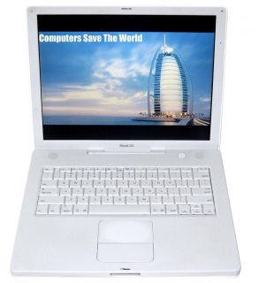 Apple iBook G4 A1055 Laptop Notebook PowerPC G4 1 07 GHz CDRWDVD WiFi 