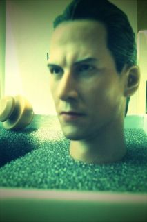 HeadPlay Keanu Reeves 1/6 Figure Head Sculpt @@@ Hot Toys Matrix Neo 