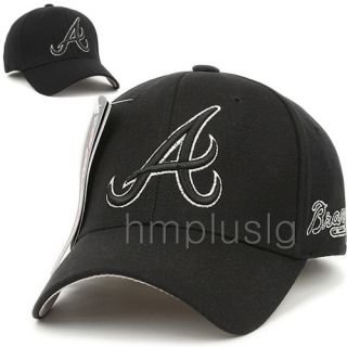 atlanta braves flex fit baseball fashion cap