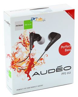 Audeo Perfect Bass Earphones 012 Black by Phonak