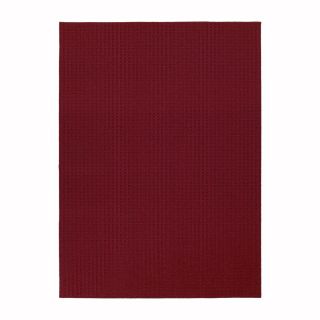 Modern Contemporary Area Rug New Carpet Chili Red 7x9 8x10 Berber Dots 