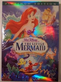 newly listed the little mermaid 2 disc set free shipping