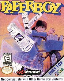 Paperboy Nintendo Game Boy Color, 1999