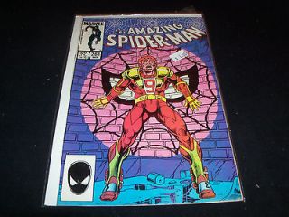 amazing spider man 264 1985 red 9 vf time left
