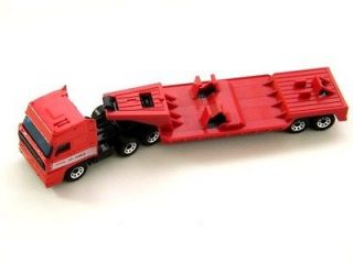 MATCHBOX 1987 ROYAL AIR FORCE DAF 3300 SPACE CAB & LOW BED TRAILER 1 