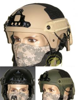 airsoft ibh helmet with nvg mount side rail ca from china  