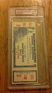 1960 Democratic National Convention Acceptance Speech PSA Ticket John 