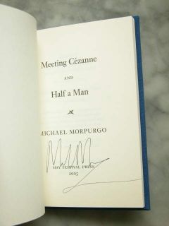 Michael Morpurgo Signed Meeting Cezanne Hay Festival