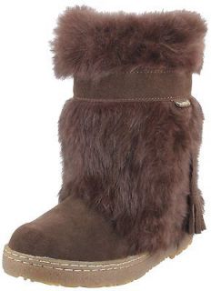 Bearpaw Anastasia 8 M Chocolate Brown Mid Calf Fashion Boots Womens 