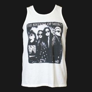   SISTERS OF MERCY GOTH METAL PUNK ROCK T SHIRT VEST TOP UNISEX SMALL S