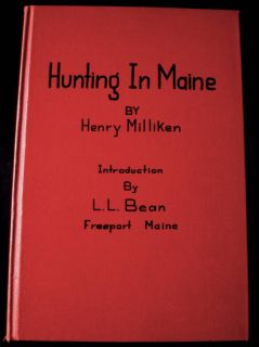 Hunting in Maine by Henry Milliken ll Bean Intro 1947