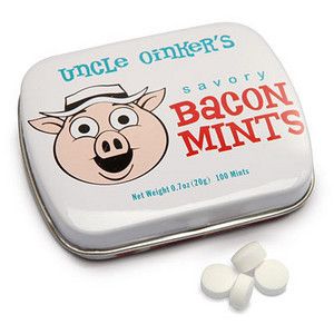 Uncle Oinkers Bacon Flavor Mints Flavored Candy Gift