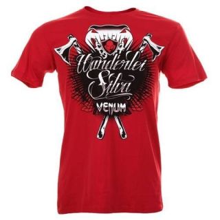 Venum Wanderlei The Axe Murderer Silva T Shirt Red