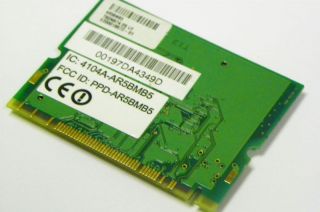 Atheros AR58MB5 Notebook Mini PCI Wireless card