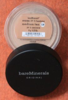 Bare Escentuals, Bare Minerals Original foundation Medium Tan 8g New 